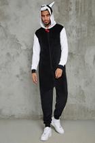 21 Men Men's  Men French Bulldog Jumpsuit