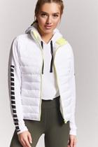 Forever21 Active Contrast Puffer Vest