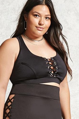 Forever21 Plus Size Athletic Bralette