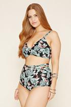 Forever21 Plus Women's  Plus Size Floral Bikini Bottoms