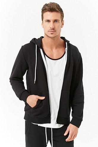 Forever21 Zip-up Hoodie Sweatshirt