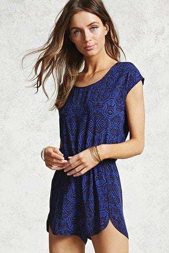 Forever21 Tribal-inspired Print Romper
