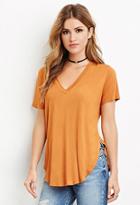 Forever21 Deep V-neck Tee