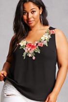 Forever21 Plus Size Floral Tank Top