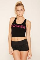 Forever21 Women's  Active Power Graphic Tank