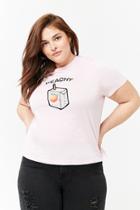 Forever21 Plus Size Peachy Juice Box Graphic Tee