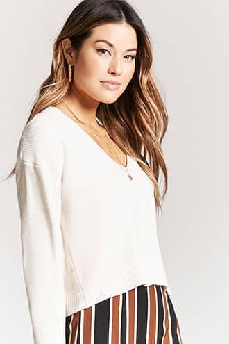 Forever21 Chenille V-neck Sweater