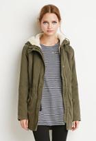 Forever21 Faux Shearling Utility Jacket