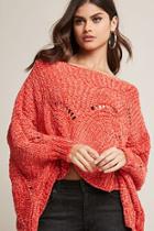 Forever21 Chenille Open-knit Sweater