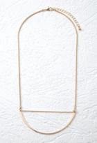 Forever21 Half-circle Cutout Necklace