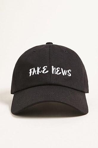 Forever21 Men Fake News Dad Cap