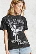 Forever21 Winged Unicorn Graphic Tee