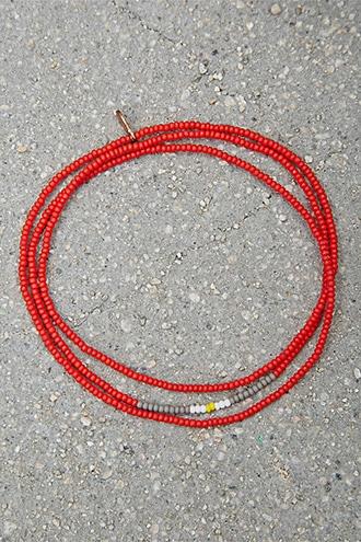 Forever21 Bead Relief Wrap Bracelet