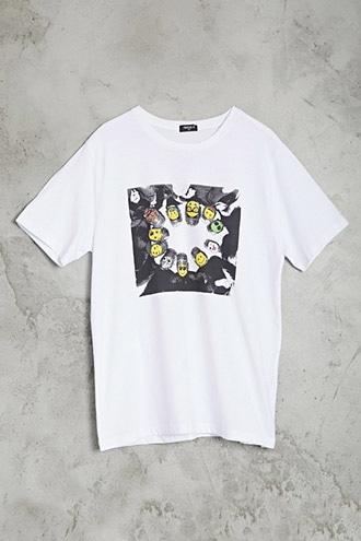 Forever21 Emoji Graphic Tee