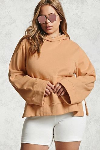 Forever21 Plus Size Kimono Hoodie