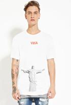 21 Men Men's  Versalution Christ The Redeemer Graphic Tee (white)