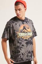 Forever21 Jurassic Park Graphic Tie-dye Tee