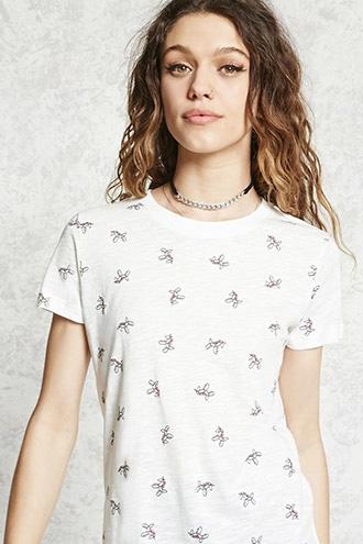 Forever21 Unicorn Balloon Print Tee