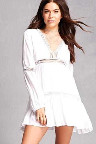 Forever21 Boho Me Crepe Mini Dress