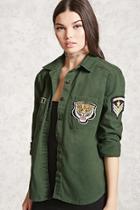 Forever21 Us Army Patch Shirt