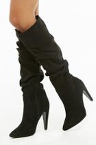 Forever21 Yoki Slouchy Faux Suede Boots