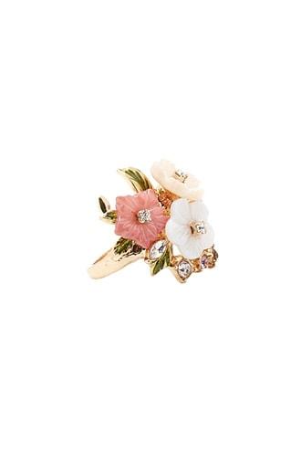 Forever21 Flower Cluster Ring
