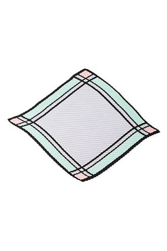 Forever21 Accordion-pleated Geo Print Scarf