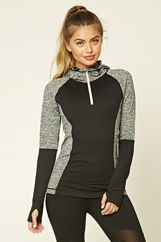 Forever21 Women's  Active Colorblock Pullover