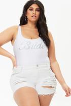 Forever21 Plus Size Bride One-piece Swimsuit