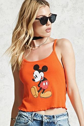 Forever21 Mickey Mouse Cami