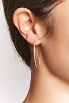 Forever21 Cubic Zirconia Thread Earrings