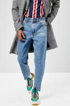 Forever21 Raw-cut Straight-leg Jeans