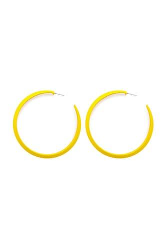 Forever21 Matte Metal Hoop Earrings
