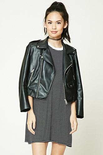 Forever21 Stripe Ringer T-shirt Dress