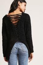 Forever21 Chenille Caged Sweater