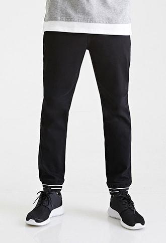Forever21 Varsity-striped Joggers