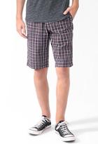 21 Men Micro Plaid Shorts