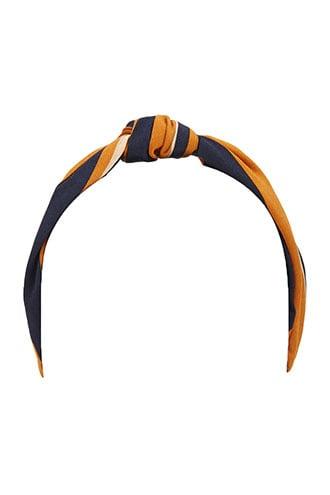 Forever21 Striped Knotted Headband