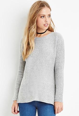 Forever21 Boxy Heathered Sweater