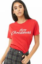 Forever21 Merry Christmas Graphic Tee