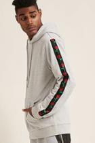 Forever21 Rose-panel Hoodie