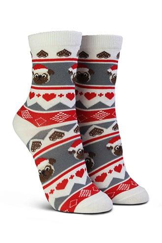 Forever21 Pug & Geo Print Socks