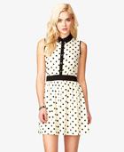 Sleeveless Polka Dot Dress