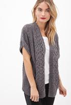 Forever21 Contemporary Cable-knit Shrug Cardigan
