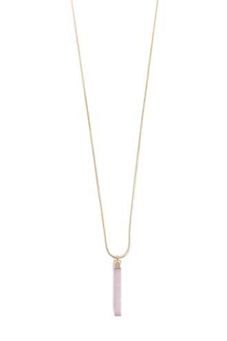Forever21 Marble Bar Necklace