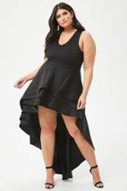 Forever21 Plus Size Tiered High-low Dress