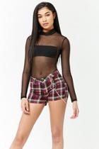 Forever21 Plaid Woven Shorts