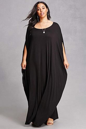 Forever21 Plus Size Oversized Maxi Dress