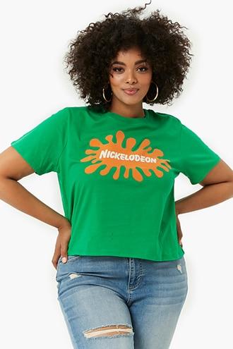 Forever21 Plus Size Nickelodeon Graphic Tee