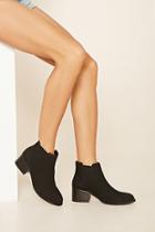Forever21 Women's  Leather Chelsea Boot